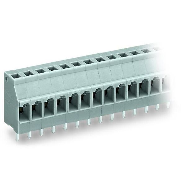 740-112/000-006 PCB terminal block; 2.5 mmÂ²; Pin spacing 5 mm; 12-pole; CAGE CLAMPÂ®; 2,50 mmÂ²; blue image 1
