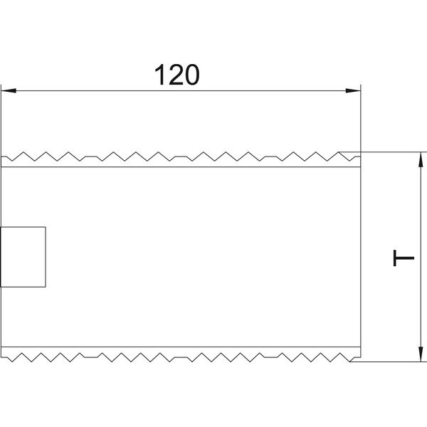 GS-KUP70 Coupling universal,f. trunking depth 70 70x120 image 2