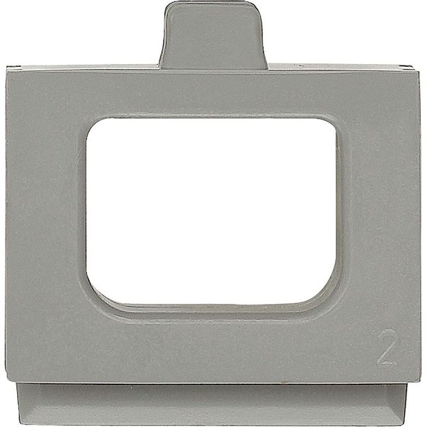 Connector, (10x), light gray, AQUASTAR image 1