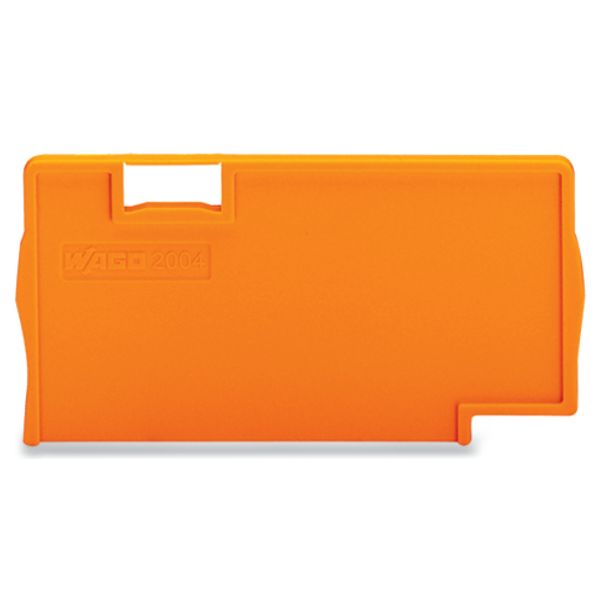 Seperator plate 2 mm thick oversized orange image 2