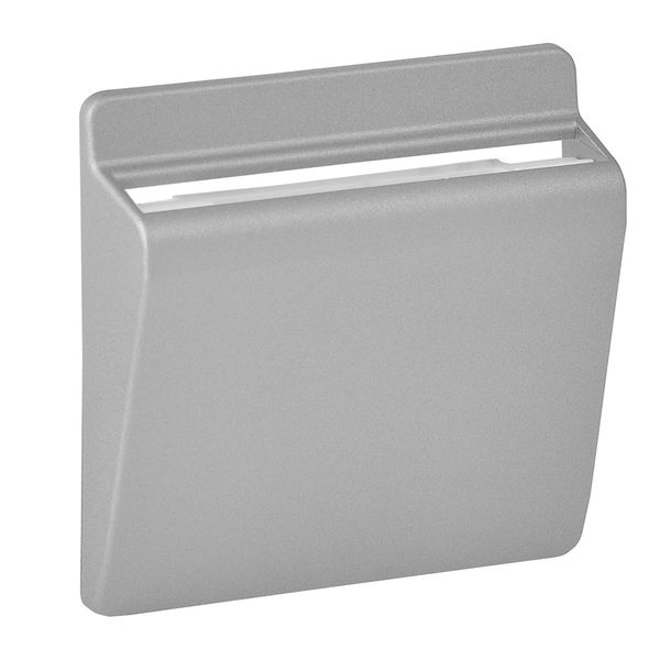 Cover plate Valena Life/Allure - keycard switch - aluminium image 1