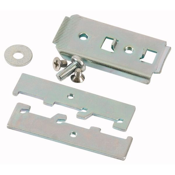 NH00 DIN-rail bracket for mounting on EN 50022 DIN-rails image 1