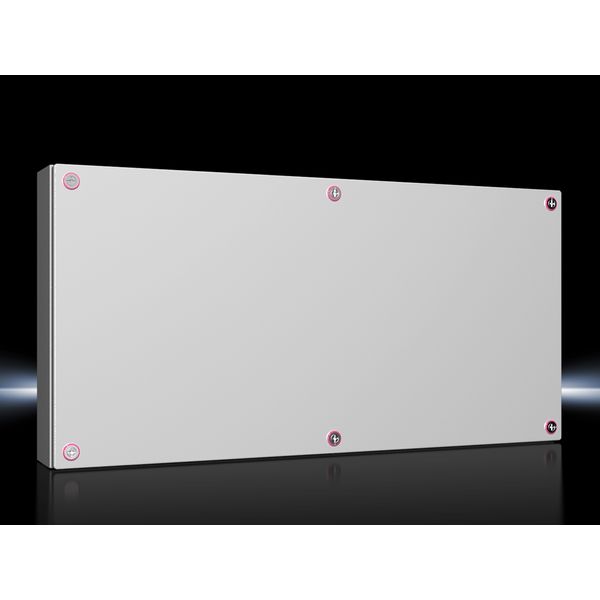 KX Terminal box, WHD: 800x400x120 mm, sheet steel image 1