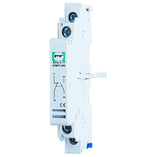 Auxiliary contact (side) ACs-1-11 for FMP2-32 NO+NC image 1