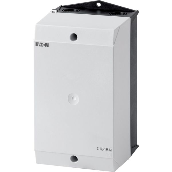 Insulated enclosure, HxWxD=200x120x125mm, +mounting plate image 3