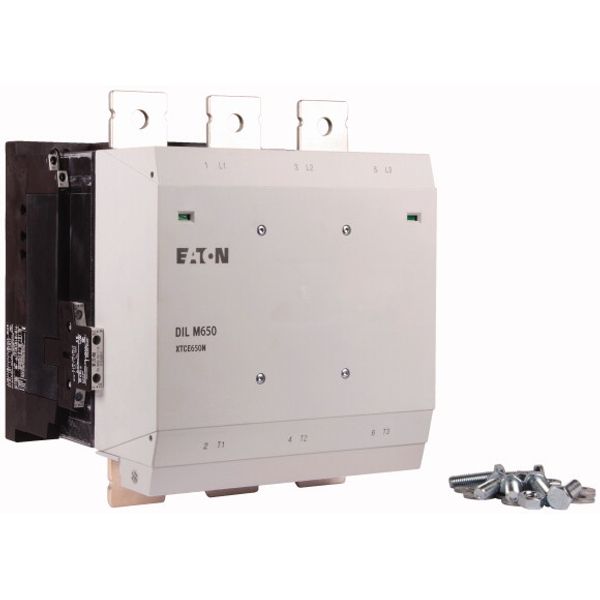 Contactor, 380 V 400 V 355 kW, 2 N/O, 2 NC, RAC 500: 250 - 500 V 40 - 60 Hz/250 - 700 V DC, AC and DC operation, Screw connection image 4