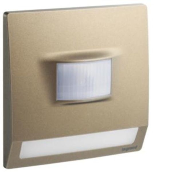 281096DB Mallia Senses 1 gang step light embedding motion detector - 100-250 volts - 230 volts -white image 1