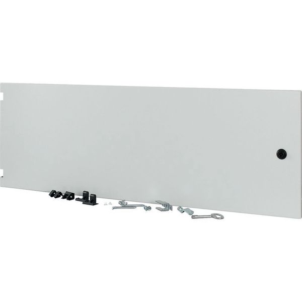 Section wide door, closed, HxW=400x1000mm, IP55, grey image 4