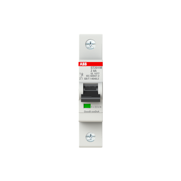 ST201M-Z8 Miniature Circuit Breaker - 1P - Z - 8 A image 1