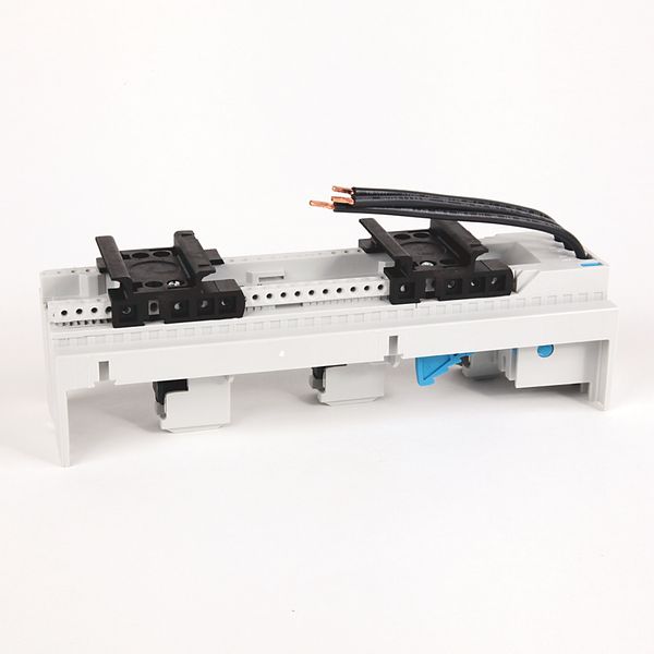 Allen-Bradley 141A-GS54RR25 MCS Mounting System Adapter Modules, MCS Standard Busbar Module or MCS Standard Busbar Module for 140G/140MG Circuit Breakers, 54mmx 200mm, 2 MCS Specific Top Hat Rail, 25 Amp image 1