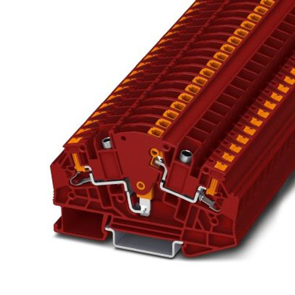 Test disconnect terminal block Phoenix Contact PTVME 6/S-P RD 1000V 30A image 2