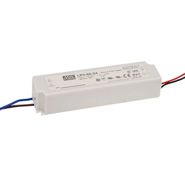 MeanWell LPV-60 IP67 SNT Class2 40W 5V/8A CV image 2