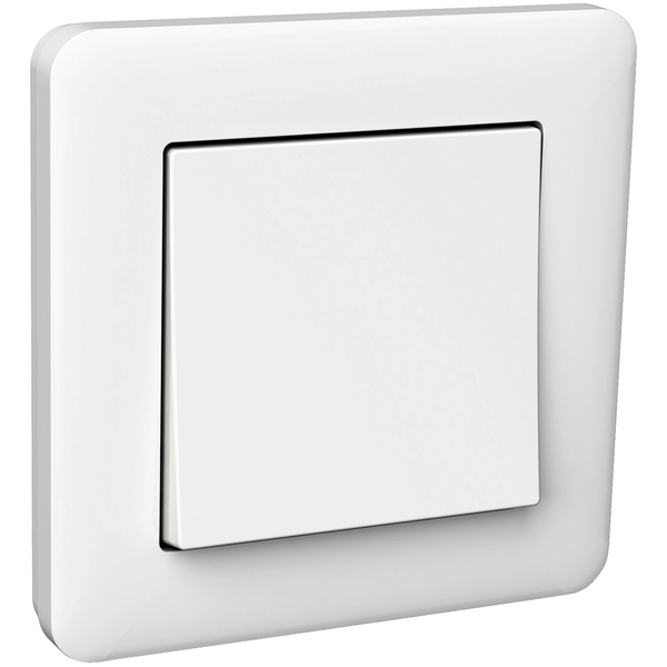 Exxact Primo complete rocker switch 2-way screwless white image 4