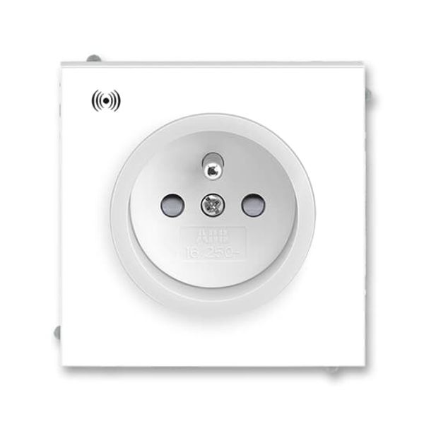 5589M-A02357 01 Socket outlet with earthing pin, with surge protection image 1