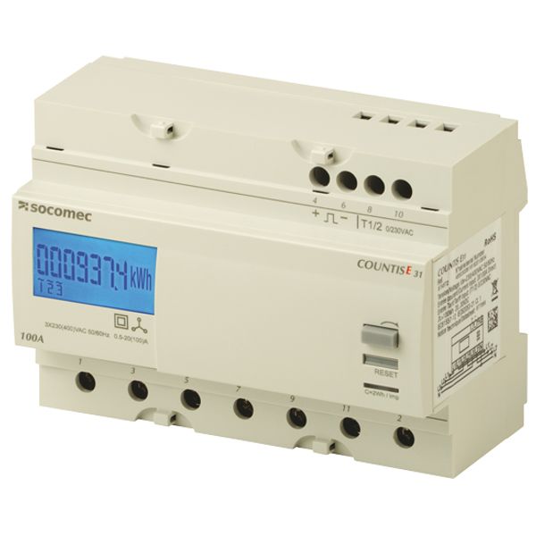 Active-energy meter COUNTIS E31 Direct 100A dual tariff image 2