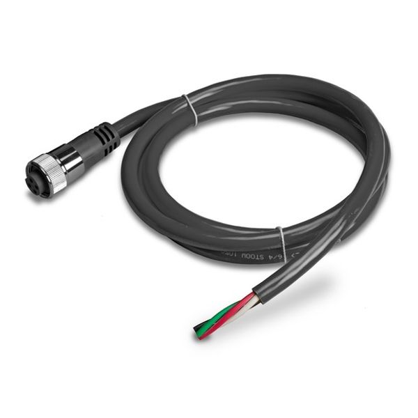 MB-Power-cable, IP67, 0.6 m, 4 pole, Prefabricated with 7/8z plug and 7/8z socket image 1