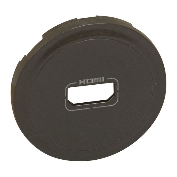 COVER P AUDIO VIDEO HDMI GRAPHITE image 1