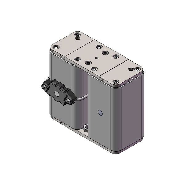 Fuse-link, high speed, 850 A, AC 4000 V, 2 x size 3, 74 x 171 x 289 mm, aR, IEC, single indicator image 6