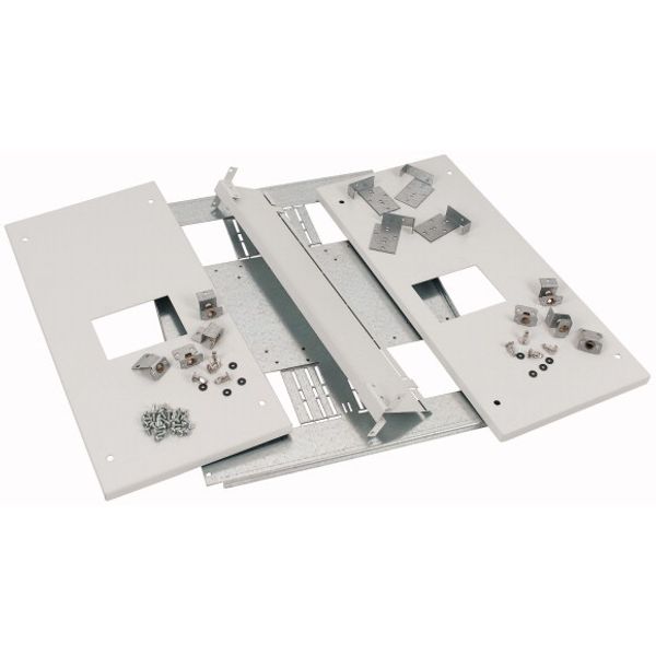 Mounting kit, 2xNZM4, 1600A 3p, remote operated, W=800mm image 1