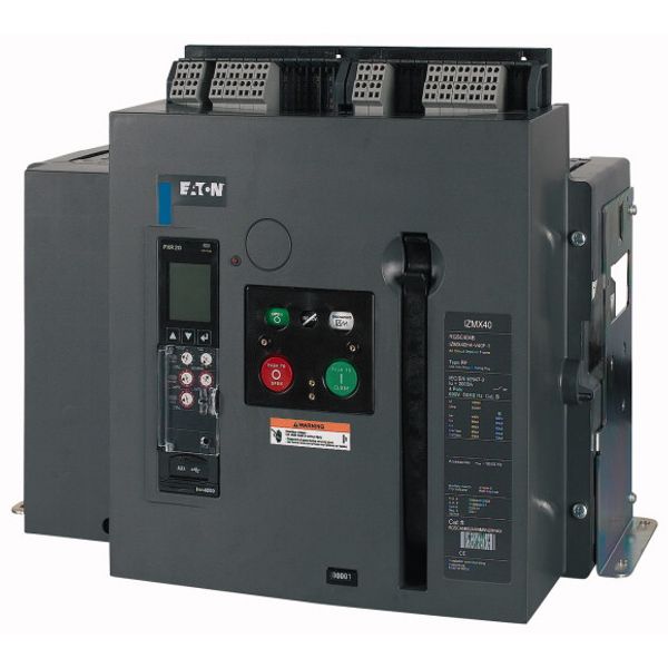 Circuit-breaker, 4 pole, 1600A, 66 kA, Selective operation, IEC, Fixed image 1