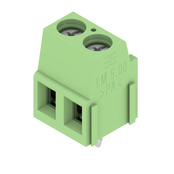 PCB terminal, 5.08 mm, Number of poles: 2, Conductor outlet direction: image 2