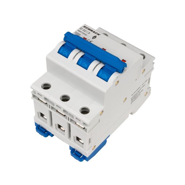 Miniature Circuit Breaker (MCB) AMPARO 10kA, D 32A, 3-pole image 9