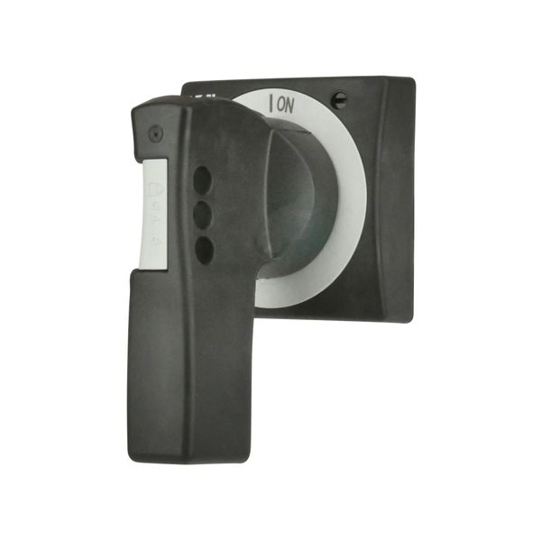 4.5IN LH HANDLE 8MM BLK/GRAY image 4