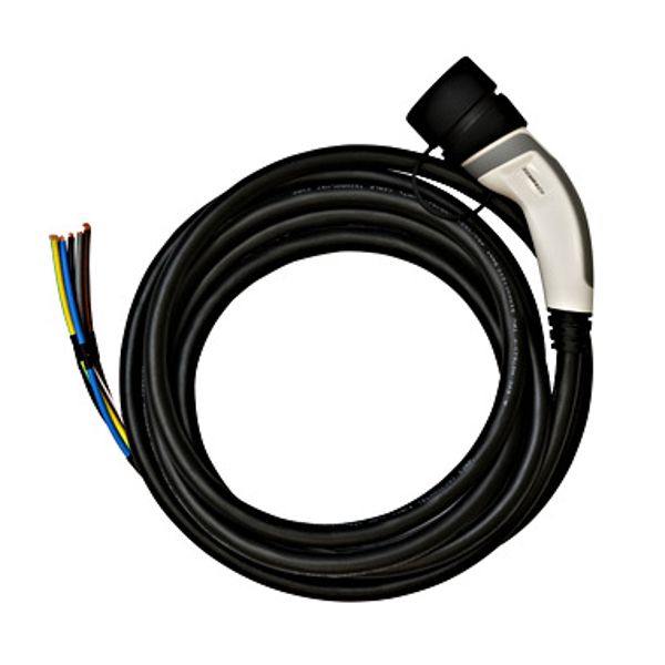 Charging cable type2, 32A 3-phase, 5m long image 1