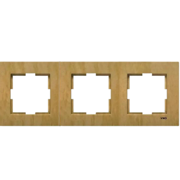 Novella Accessory Fagus Three Gang Frame image 1