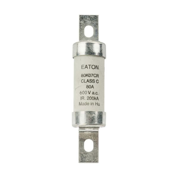 Fuse-link, low voltage, 80 A, AC 600 V, DC 250 V, HRCII-C, gL/gG, CSA image 3