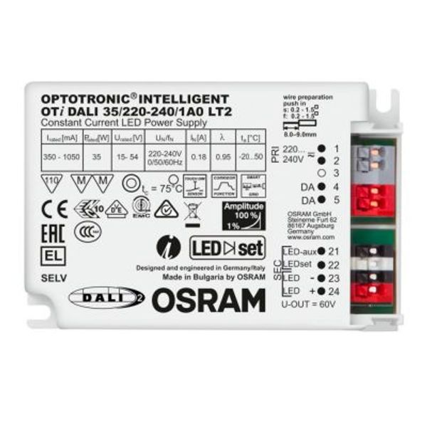 OTI DALI 35/220-240/1A0 LT2 VS20   OSRAM image 1