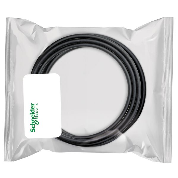 POWER CON. CABLE,ANGLED,M8-4P MALE-F 5M image 1