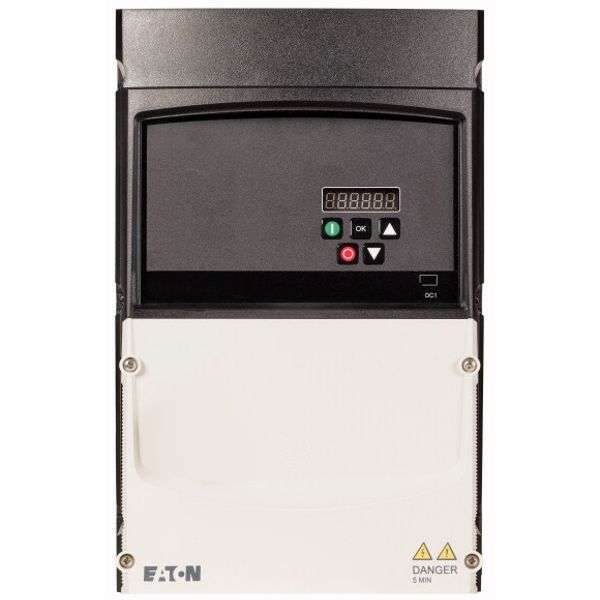 Variable frequency drive, 400 V AC, 3-phase, 39 A, 18.5 kW, IP66/NEMA 4X, Radio interference suppression filter, Brake chopper, 7-digital display asse image 1