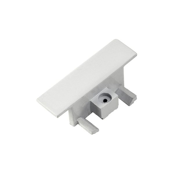 End caps for 1-ph-hv-track, recessed, 2pcs, white image 1