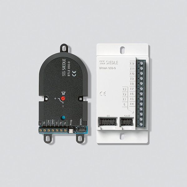 BTLE 051-05 Bus built-in door loudspeaker with bus call button matrix image 1