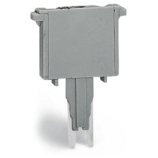 280-801/281-941 Component plug; 2-pole; with 1K47 resistor; 5 mm wide; gray image 1