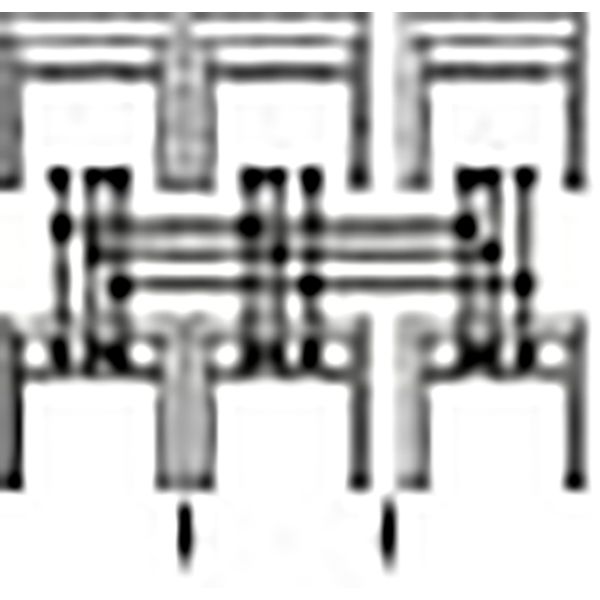 ZH318 N/PE-busbar system, 215 mm x 550 mm x 70 mm image 1