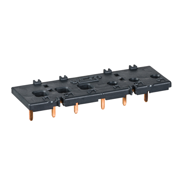 Set of power connections, parallel busbar, for 3P reversing contactors assembly, LC1D09-D38 screw clamp terminals image 4