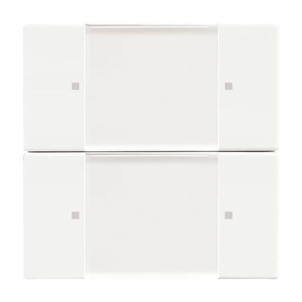 6736/01-84 CoverPlates (partly incl. Insert) Remote control Studio white image 3