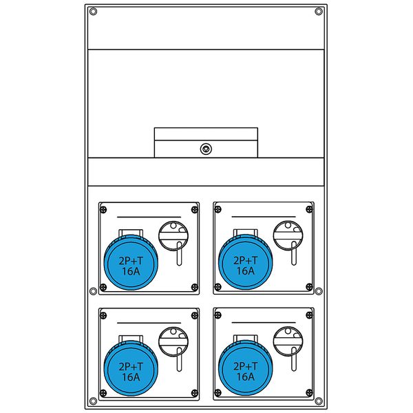 PORTABLE DISTRIBUTION ASSEMBLY DOMINO image 3