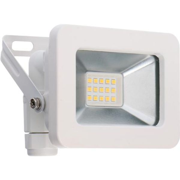 Floodlight - 10W 1100lm 4000K IP65  - Sanan LED - White image 1