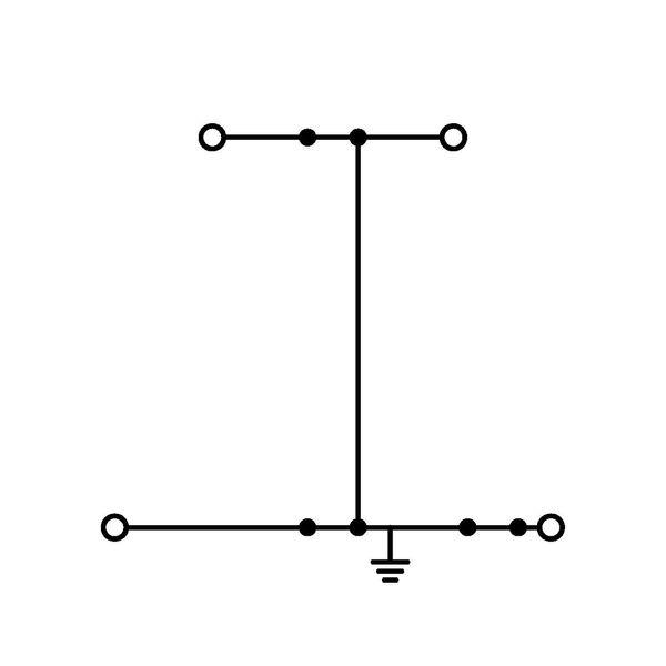 Double-deck terminal block 4-conductor ground terminal block 2.5 mm² g image 4