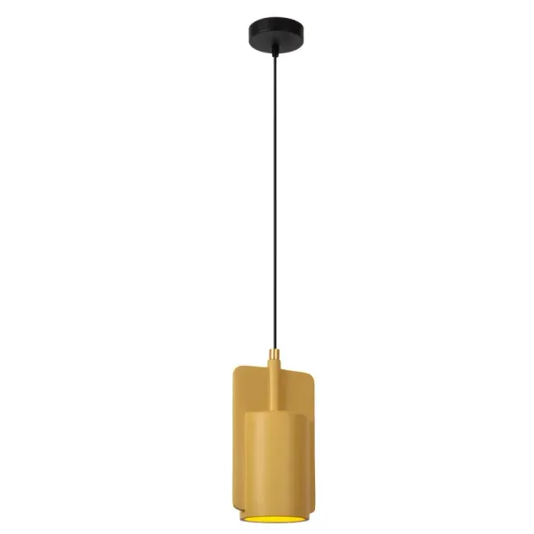 Lucide NINJA - Hanging lamp - 1xE27 - Yellow image 1