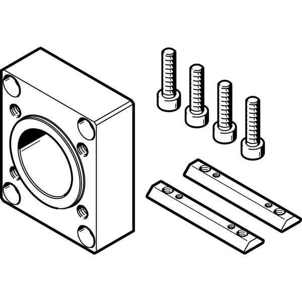 EAMK-A-R38-38A Coupling housing image 1