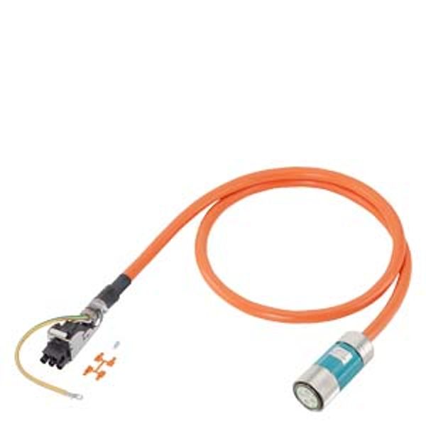 Power cable pre-assembled type: 6FX5002-5CS13 (1FT/1FK/1PH for SINAMICS) 4x 10…6FX5002-5CS13-1AJ0 image 1