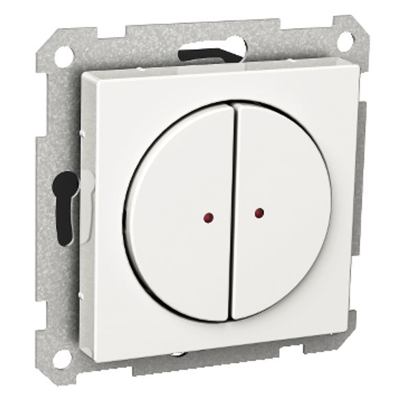 Exxact SELV push-button 2-pole white image 3