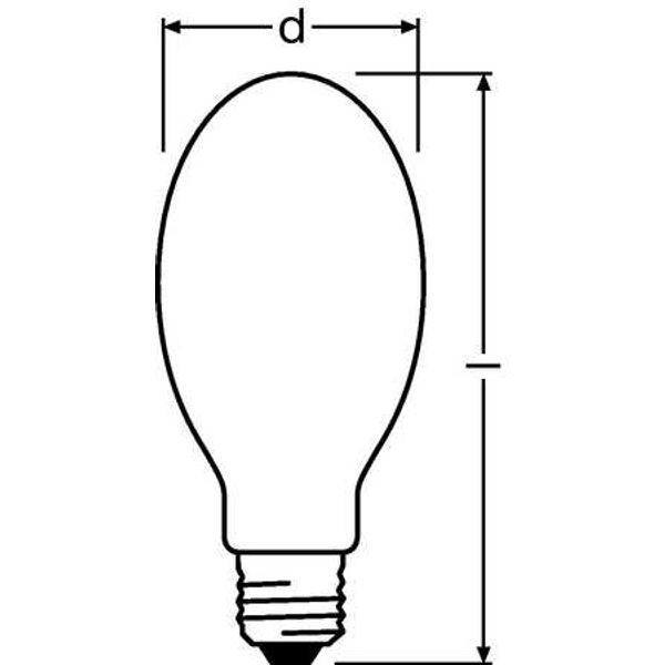 Sodium Bulb VIALOX NAV-E 350W E40 image 2