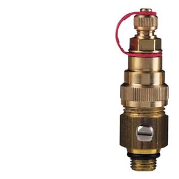 ALP48 - Combined P/T port and drain ball valve with red ribbon image 1