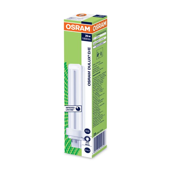 DULUX D/E 26W/840 G24Q-3 FS1       OSRAM image 5