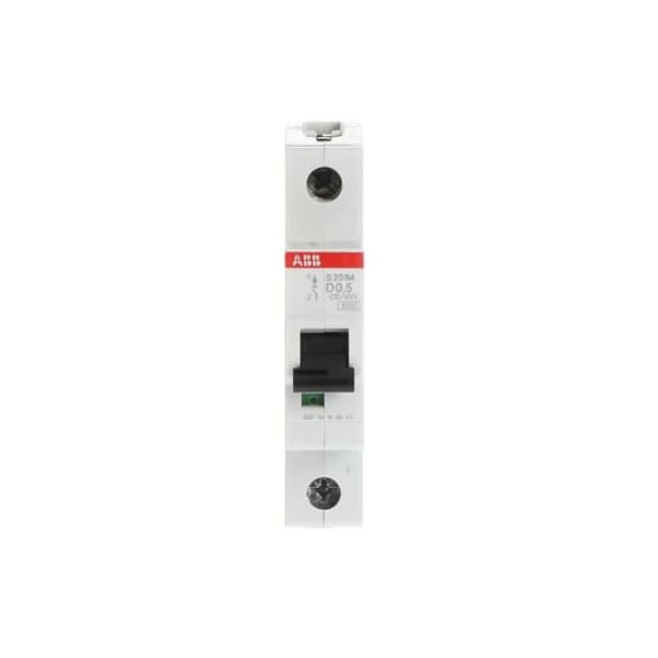 S201M-D0.5 Miniature Circuit Breaker - 1P - D - 0.5 A image 2